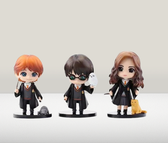 Harry Potter Premium Action Figure (Pack of 3)